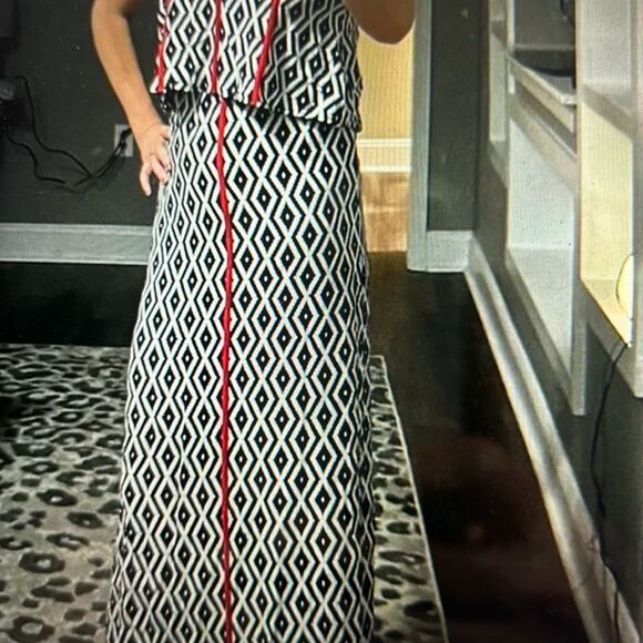 THML Anthropologie Tiered Boho Maxi Dress Women’s Small NWOT - Picture 3 of 15